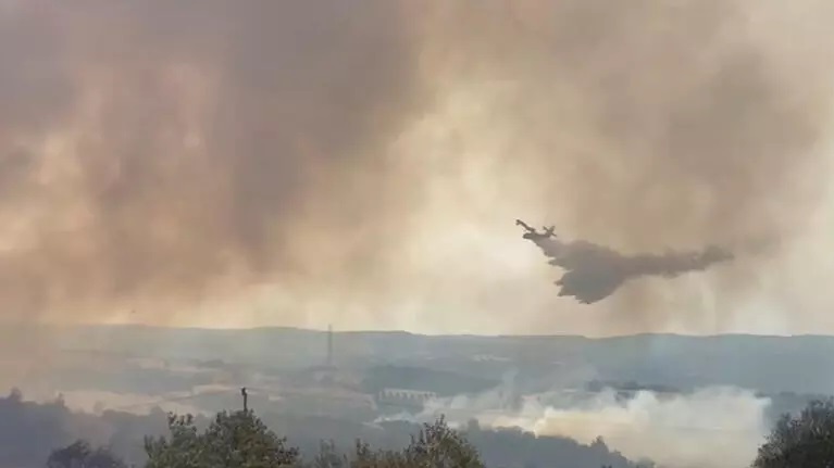 çanakkale orman yangını